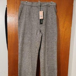 NWT Mel and Lisa Black/ Oyster Colored Pants Size 12